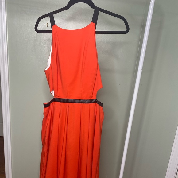 saks fifth avenue orange dress Vintage 1960s Saks Fifth Avenue Orange Wool Mod Dress / Jacket Medium